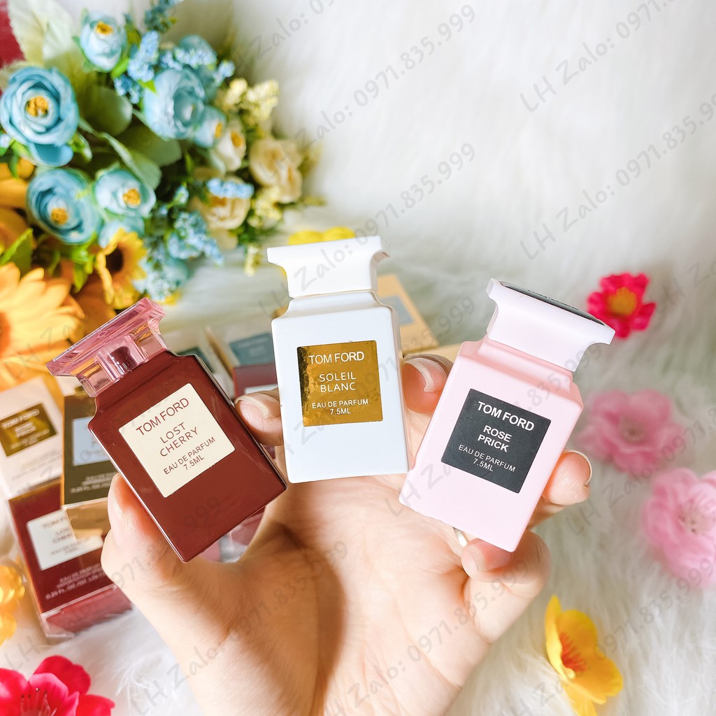 Nước Hoa Tom Ford Mini, Tom ford Lost Cherry 7.5ml Đủ Nam Nữ, Nước Hoa Chính Hãng Đủ Bill