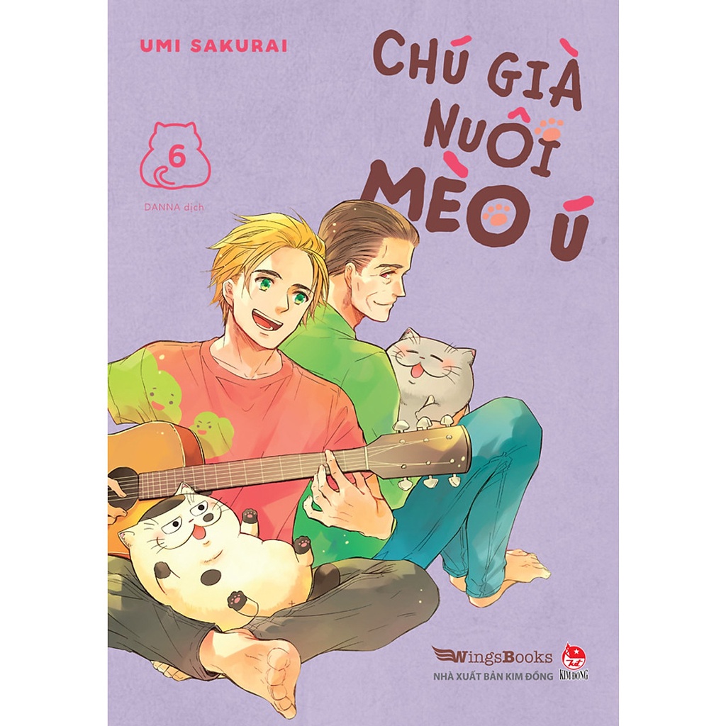 Sách - Chú già nuôi mèo ú - tập 6,7,8,9,10,11