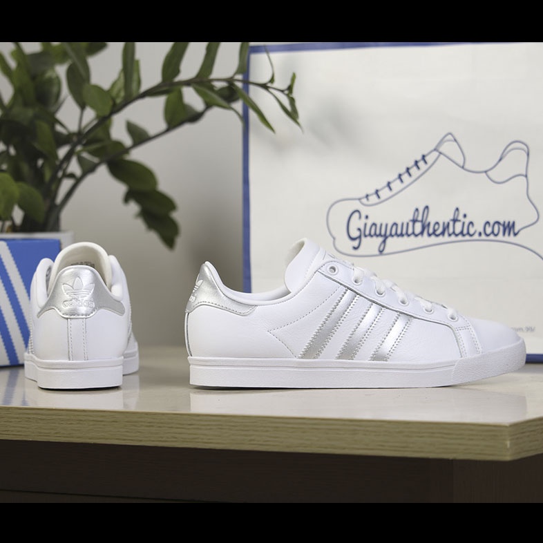 Giày Nữ Chính Hãng Adidas Coast Star EE6521 Sọc Bạc