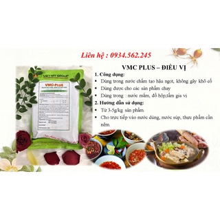 Chất tạo vị ngọt đậm đà cho nước hầm xương, nước mắm, giò chả - VMC PLUS