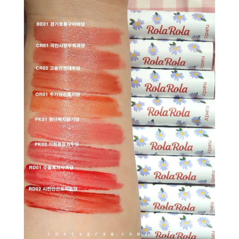 Son tint A'pieu x Rola Rola Fruit Sugar Tint | BigBuy360 - bigbuy360.vn