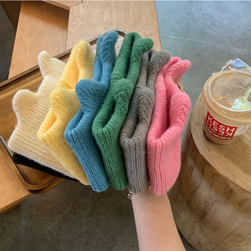 Băng Đô Cài Tóc Dệt Kim Hình Tai Mèo Dễ Thương