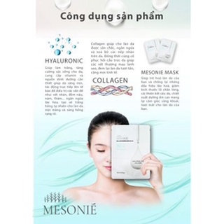 Mặt nạ cấp ẩm và collagen Mesonie