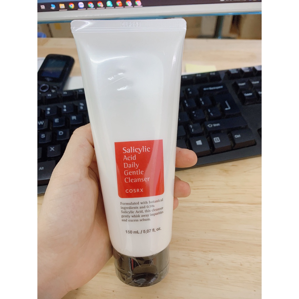 Sữa Rửa Mặt Cosrx Salicylic Acid Daily Gentle Cleanser 150ml - Hàn Quốc Chính Hãng