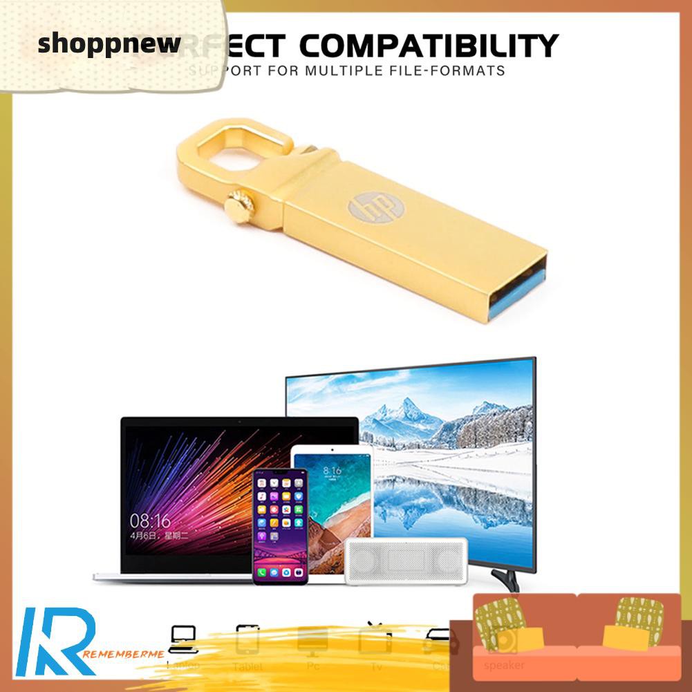 Usb 2.0 Dạng Móc Khóa Bằng Kim Loại Chống Thấm Nước | BigBuy360 - bigbuy360.vn