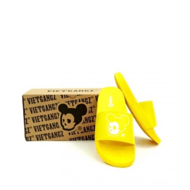 Dép chính hãng VIETGANGZ nhiều màu Logo SLIDE