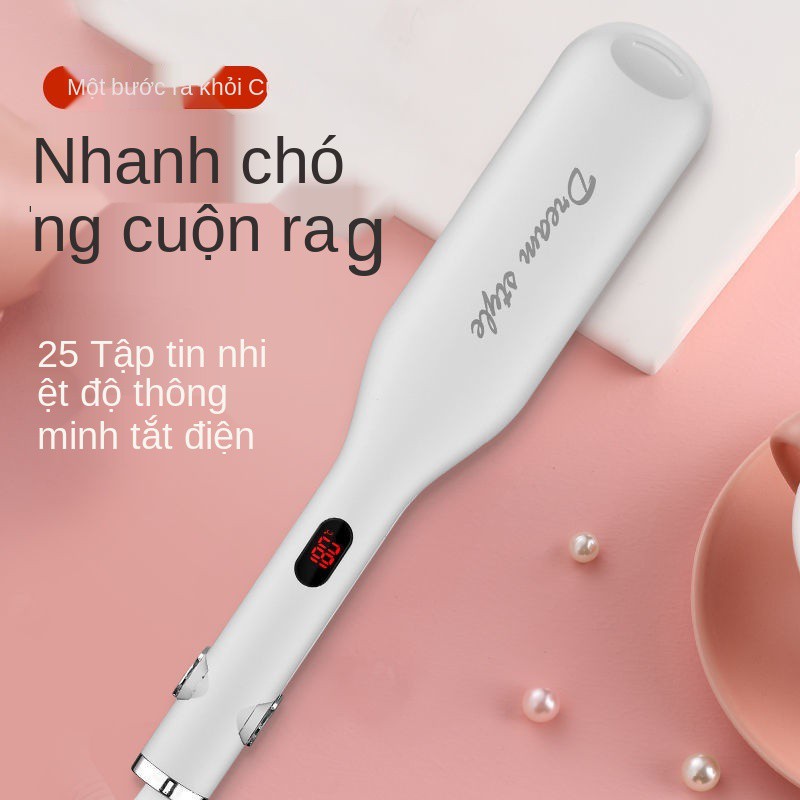 Trứng ốp lết uốn tóc dính nước gợn sóng bánh gà cuộn lớn lười ngô nẹp điện nghệ thuật nữ