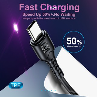 Dây Cáp Sạc Twitch Đầu Usb Type C 3A 0.5m/ 1m/ 2m