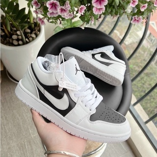 Giày Sneaker Jd1 Low Panda Đen Trắng-Ảnh Thật