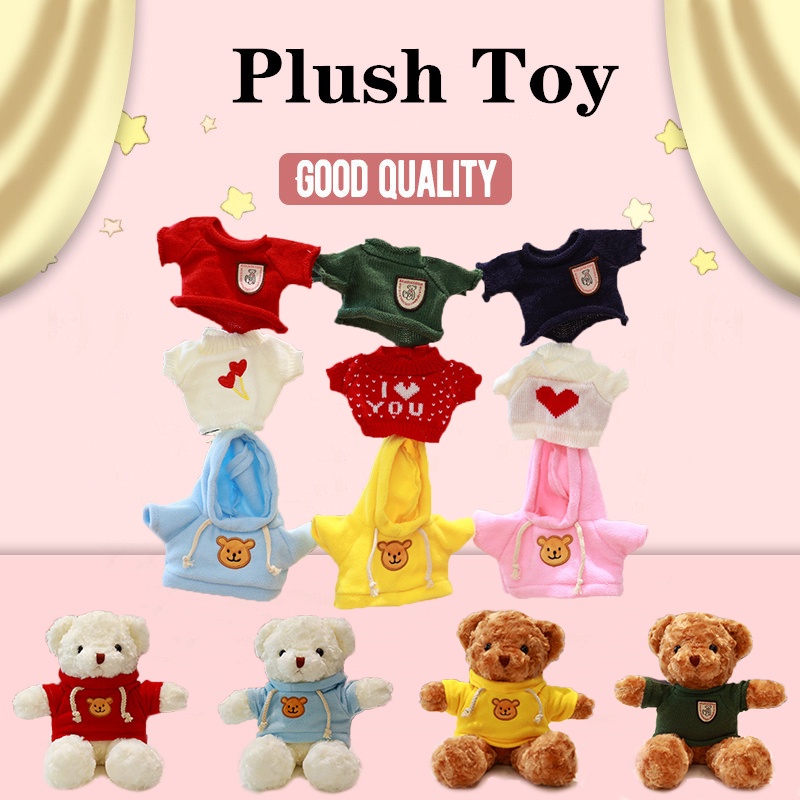 Búp Bê Nhồi Bông Mặc Áo Len Mùa Đông Thay Thế 20cm 18 Kiểu Ts1Szdoll