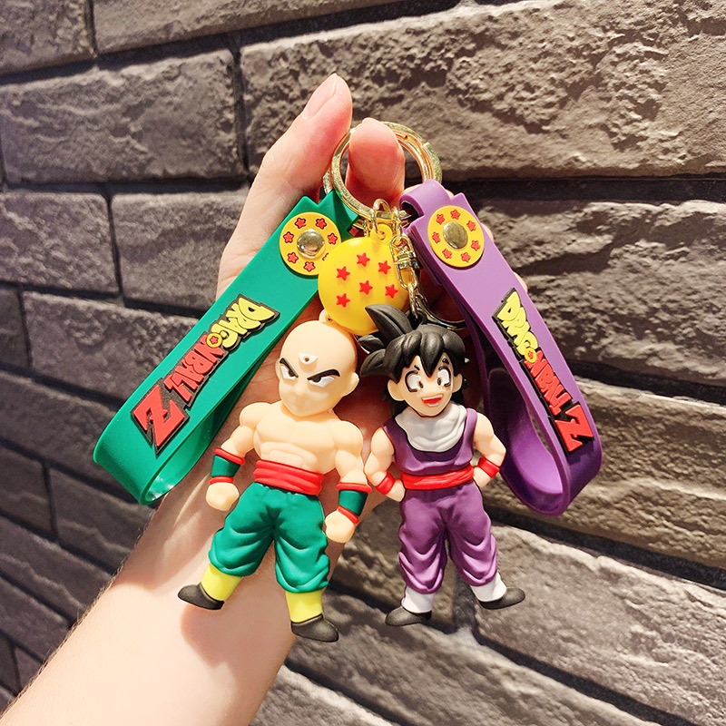 Móc Khóa Nhựa Hình Nhân Vật Goku Trong Phim Hoạt Hình Dragon Ball Dễ Thương