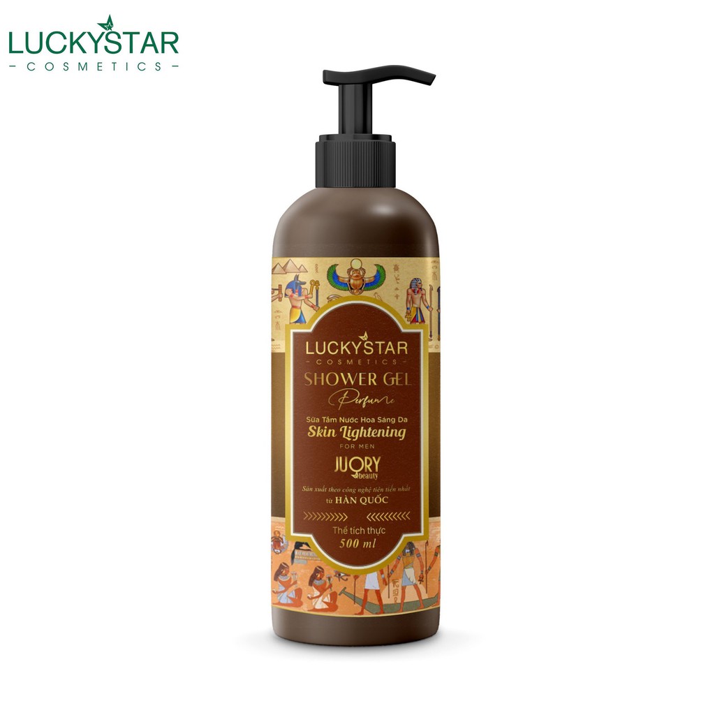 Sữa Tắm Nước Hoa Sáng Da Cao Cấp Lucky Star - 500ml