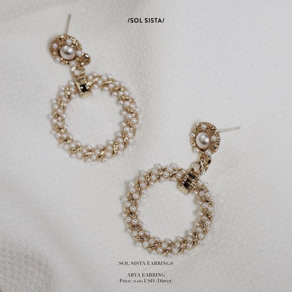 HOA TAI - ARYA EARRINGS - SOL SISTA