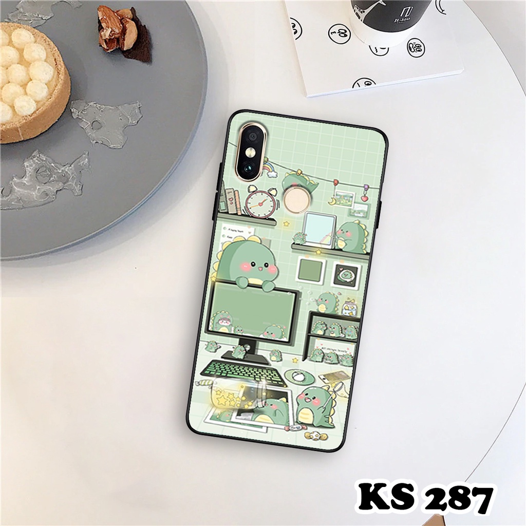 Ốp lưng Xiaomi Redmi Note 5 - Xiaomi Redmi Note 5 Pro - Xiaomi Redmi Note 5A - Ốp in hình khủng long,dinosaur dễ thương