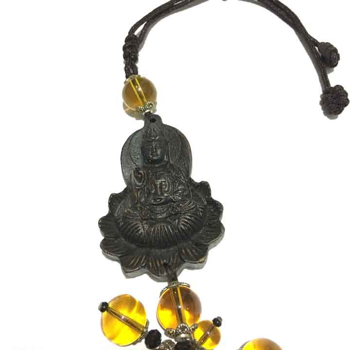 [Quan Âm Bồ Tát] Dây Treo Trang Trí Cho Ô Tô Phong Thủy-May Mắn-Tài Lộc - Quan Âm Bồ Tát