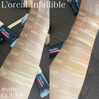 Kem Nền L'Oreal Infallible 24H Matte Cover 35ml (tuýp)