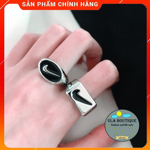 Cặp nhẫn Nai Kỳ Thể thao Ula Boutique cá tính dễ phối đồ Phong cách Hip hop NDD4
