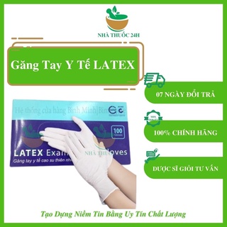 Găng tay y tế latex 01 đôi