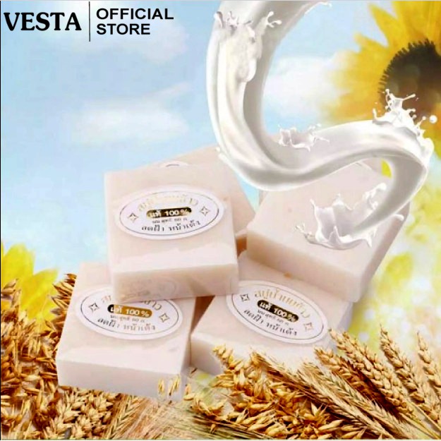 Xà Phòng Cám Gạo 🌾𝑭𝒓𝒆𝒆𝒔𝒉𝒊𝒑🌾 Xà Bông Trắng Da Thái Lan | BigBuy360 - bigbuy360.vn