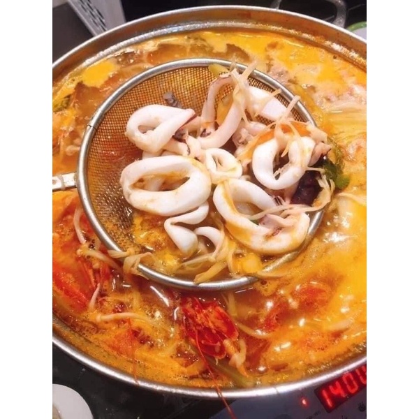 Mực vòng cắt sẵn loại ngon gói 1kg