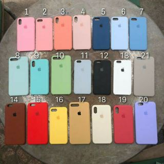 Ốp iphone trơn chống bẩn đủ các mã full viền
