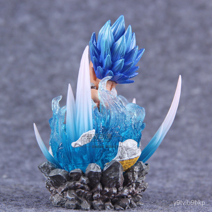 Dragon Ball GK Ultra Blue Vegeta LeaGue Màu Xanh Đậm Biến Hình Nổ Quần Áo WCF QPhiên Bản Có Thể Phát Ra Ánh Sáng Để Làm