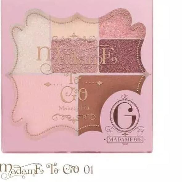 (hàng Mới Về) Bảng Phấn Trang Điểm Madame To Go Mini | BigBuy360 - bigbuy360.vn