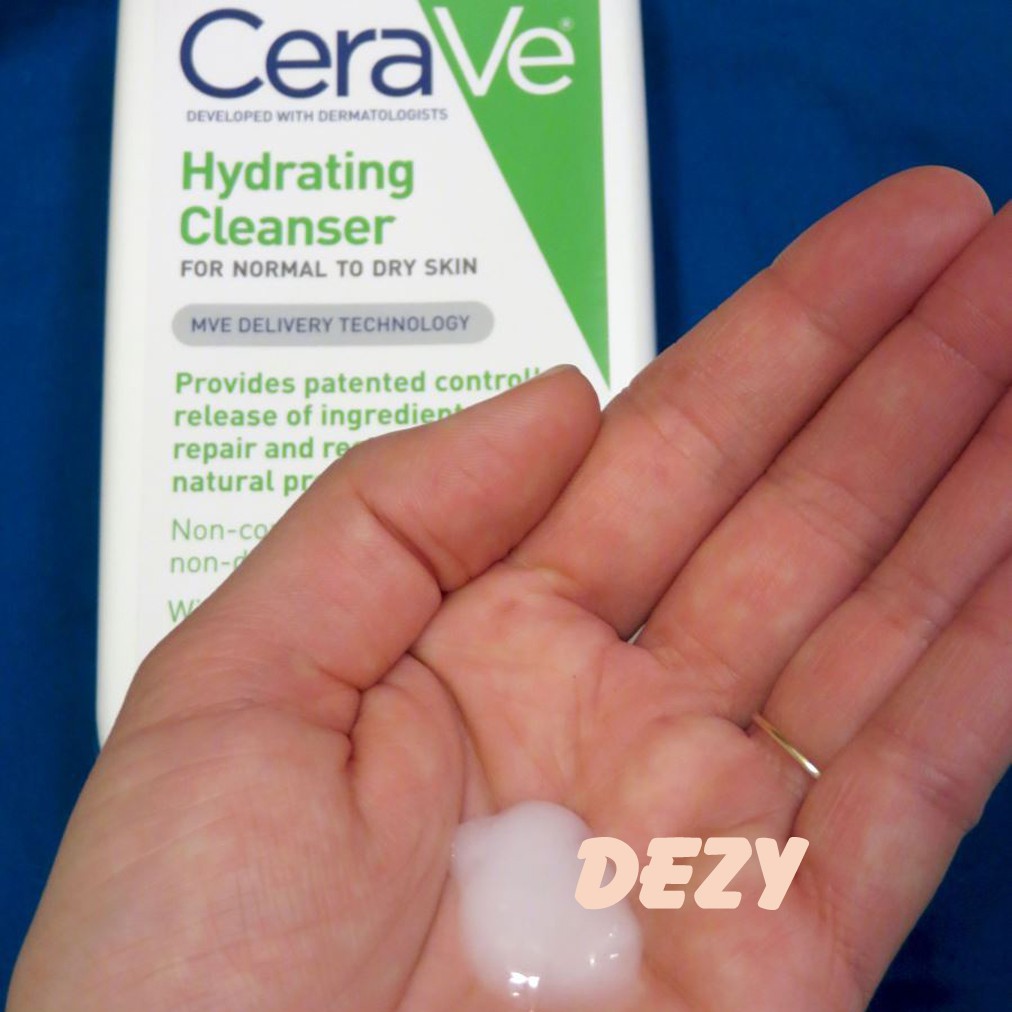 Sữa Rửa Mặt Cerave SA 473ml Da Khô Và Da Dầu Mụn Srm Dưỡng Ẩm Dưỡng Chất Ngừa Mụn Sửa Rửa Mặt Chăm Sóc Da Nhạy Cảm Dezy