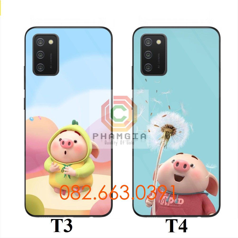 Ốp lưng Samsung A02s /A03s ép kính chống bể đẹp (P2)