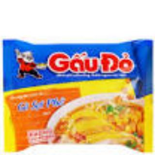Combo 10 gói Mì ăn liền Gấu Đỏ Tôm ,gà / Gà sợi phở