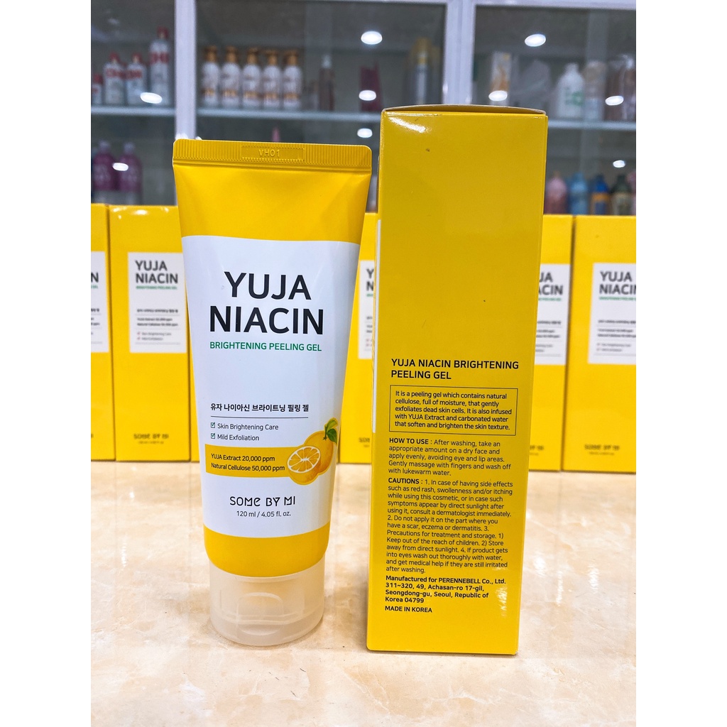 Gel Tẩy Tế Bào Chết Some By Mi Yuja Niacin Brightening Peeling Gel Hàn Quốc 120ml