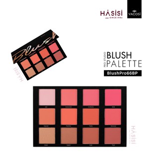BẢNG MÁ HỒNG CHUYÊN NGHIỆP VACOSI 12 Ô - 66BP BLUSH