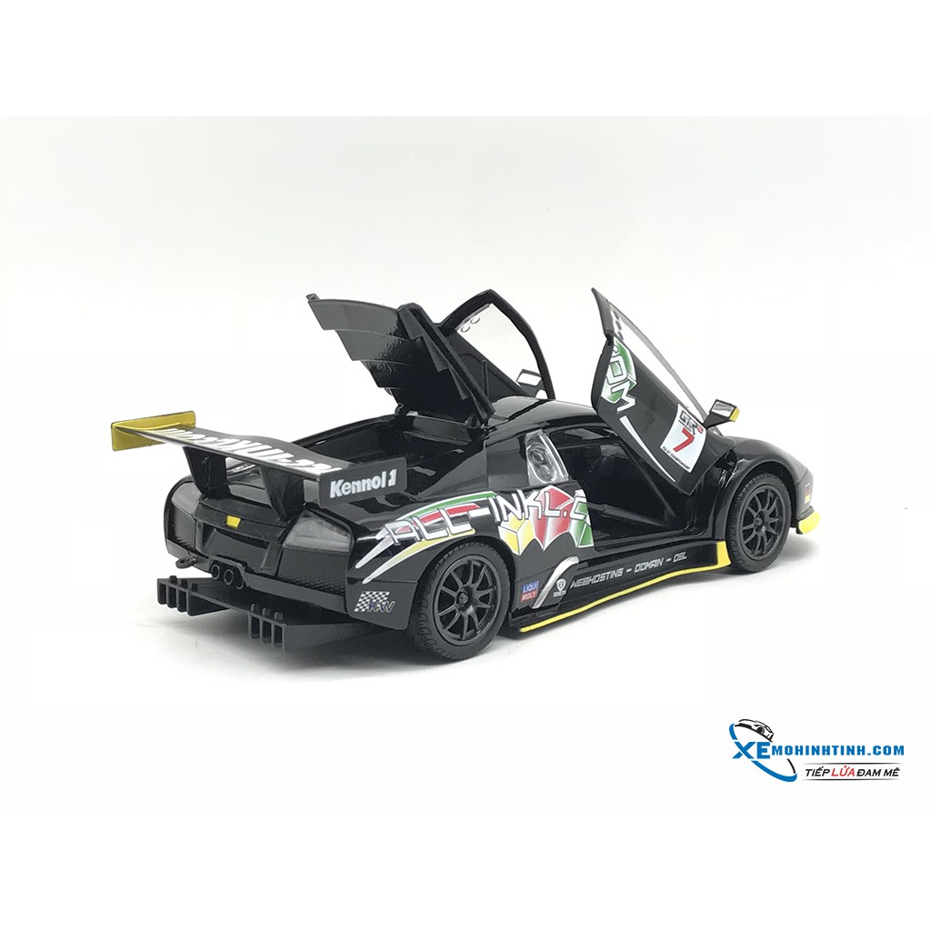 Xe Mô Hình Lamborghini Murcielago FIA GT 1:24 Bburago ( Đen )