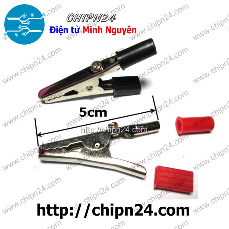 [5 CẶP] Kẹp cá sấu loại 5cm