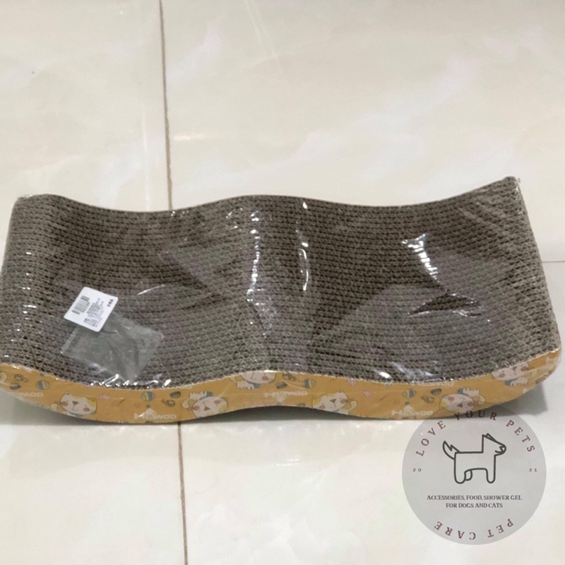 Miếng cào móng bằng giấy lượn sóng dành cho các bé mèo