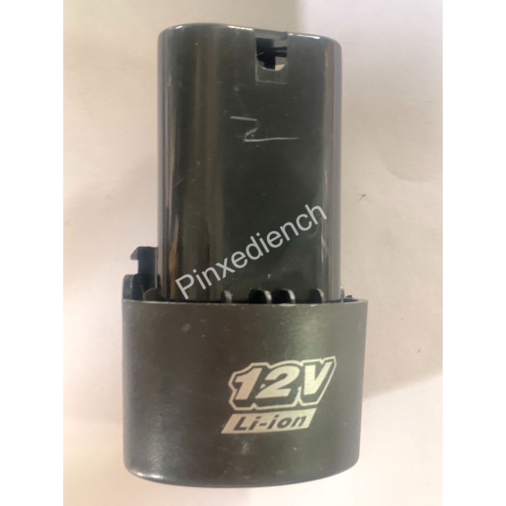 Vỏ pin TQ 12V tam giác, có giắc sạc DC