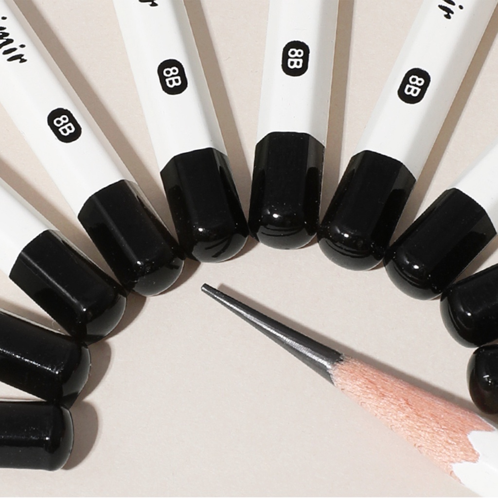 Set 14 Bút Chì Gỗ HB / 2B / 4B Chuyên Dụng Cho Học Sinh