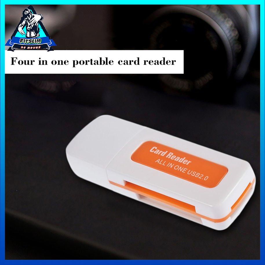 Đầu đọc thẻ Đầu đọc thẻ nhớ di động tốc độ cao đa chức năng 4 trong 1 [8/20]