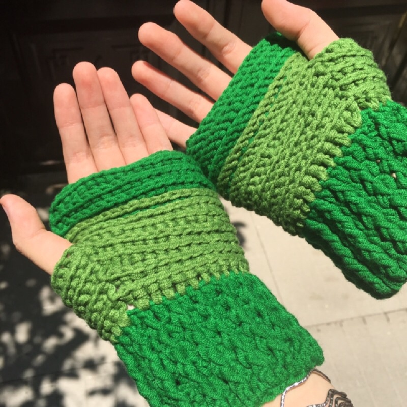 Găng tay len hình con ếch đáng yêu ngộ nghĩnh