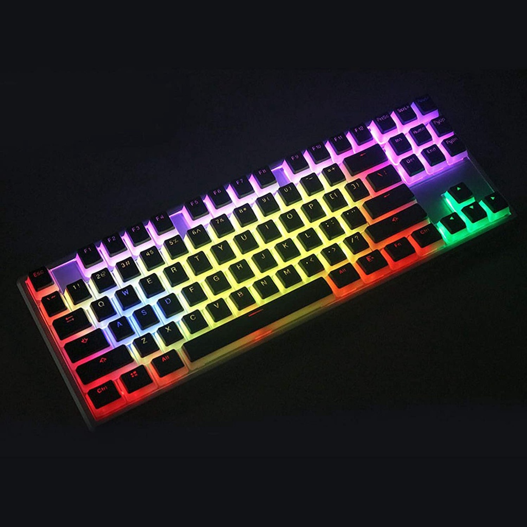 Pudding Keycap mới Cấu hình OEM Chất liệu PBT Truyền ánh sáng RGB Bàn phím cơ học Keycaps 114 Phím | BigBuy360 - bigbuy360.vn