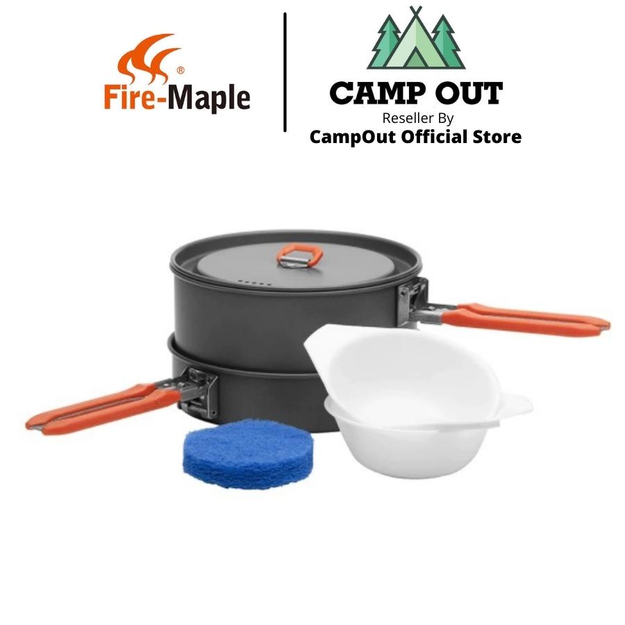 Bộ dụng cụ nấu ăn dã ngoại cắm trại firemaple campoutvn nồi dành cho 1-2 người FEAST-1 A295