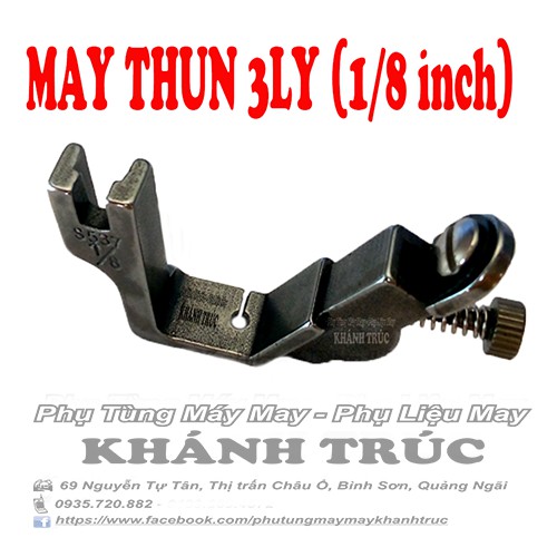 [ Thun từ 3ly đến 12ly] Chân vịt vô thun S537 máy may 1kim công nghiệp