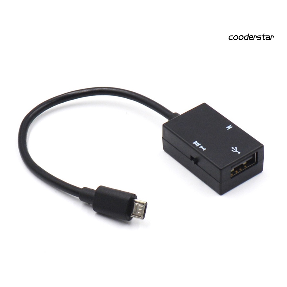 COOD-st OTG Connector Micro USB Charging Hub Cable Adapter for Mobile Phone Tablet PC