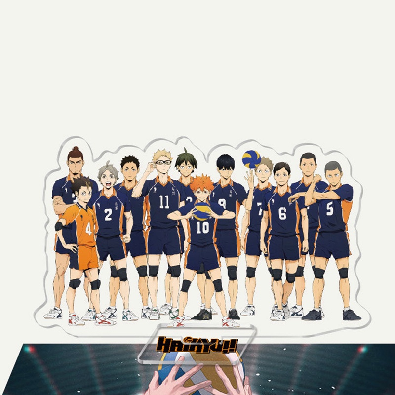 Mô hình nhân vật Kenma hinata shoyo tobio koushi hoạt hình Haikyuu trang trí đẹp mắt