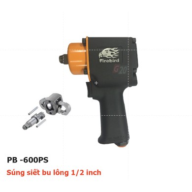 Súng xiết bu lông hơi Firebird FB-1600PS bằng hơi