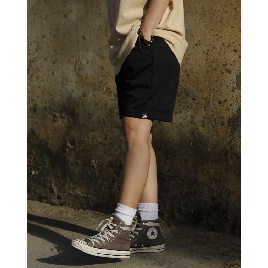 Quần short Unisex mini logo MBL