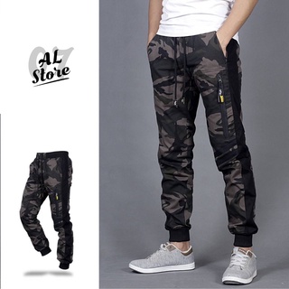Quần jogger quân đội dày dặn cho nam