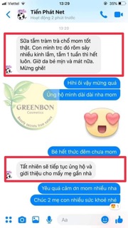 Sữa tắm tràm trà cho bé