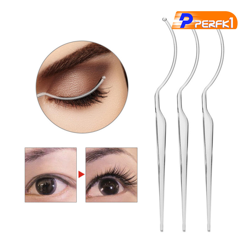 Hot-3x Eyelash Fitter Display Wand Stick Eyelash Extensions Grafting Tools Black