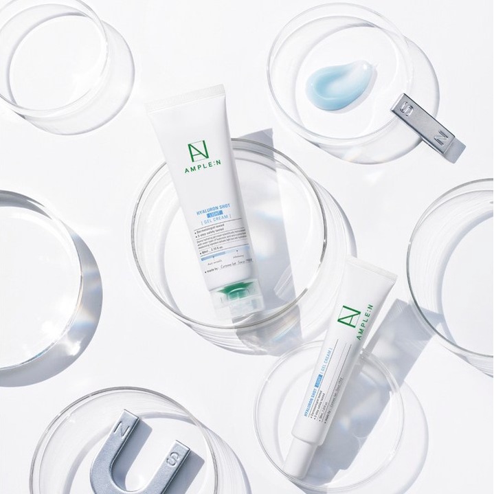 Set tinh chất dưỡng da căng bóng chống lão hóa Ample:N Peptide Shoot Ampoule 100ml